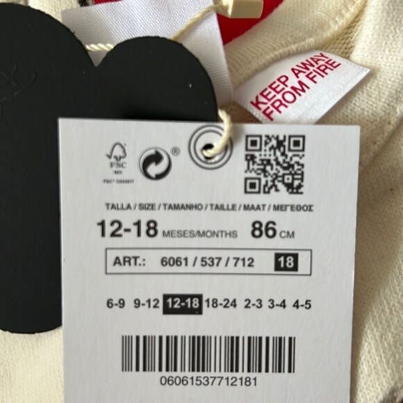 ZARA Kids | Oyster White | MINNIE MOUSE © DISNEY T-SHIRT - Picture 5 of 6